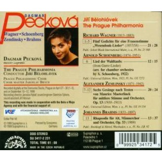 WAGNER - Peckova - Wesendonck-Lieder