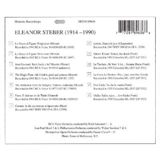 Eleanor Steber - Airs d'opéras