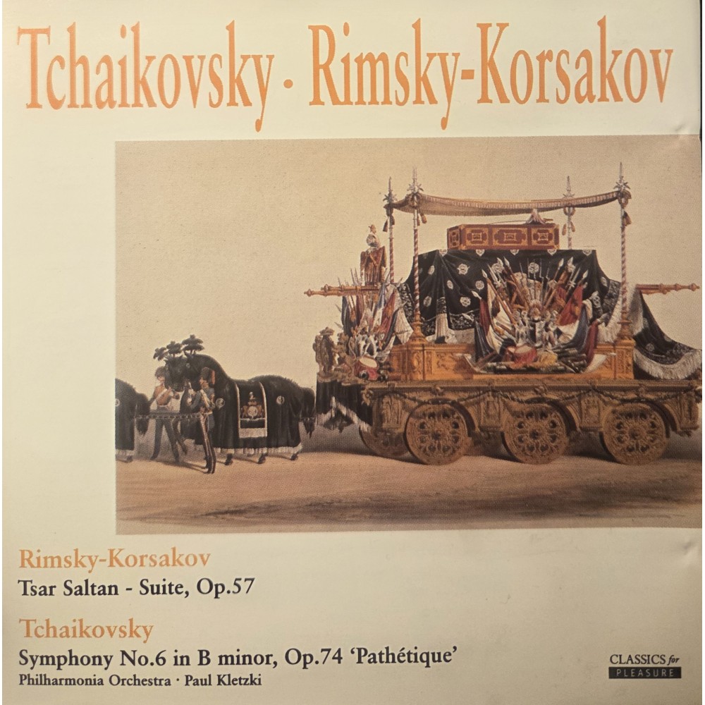 TCHAIKOVSKY - Kletzki - Symphonie n°6 en si mineur op.74 'Pathétique'