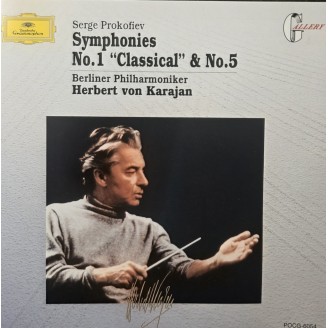 PROKOFIEV - Karajan - Symphonies n° 1 & 5 (Import Japon)