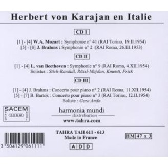 Herbert von Karajan en Italie