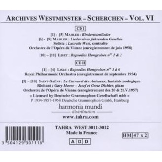Archives Westminster - Scherchen - Vol.VI