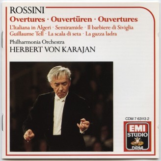 ROSSINI - Karajan - Ouvertures