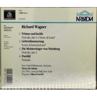 WAGNER - De Sabata - Prélude et mort d'Isolde