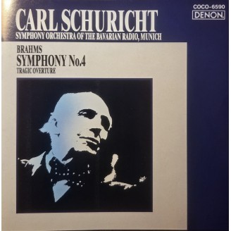 BRAHMS - Schuricht - Symphonie n°4 pour orchestre en mi mineur op.98 import Japon