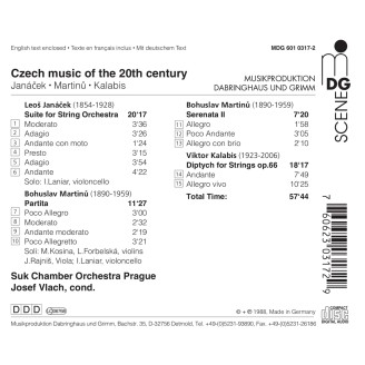 Josef Vlach - Czech music of the 20th century