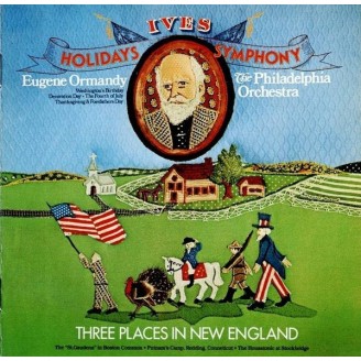 IVES - Ormandy - Symphony 'New England holidays' (24bit - 96kHz remastering, import Japon)