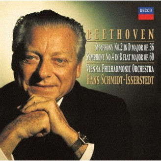 BEETHOVEN - Schmidt-Isserst - Symphonies n°2 & 4 (Shm-CD Hr-Cutting, import Japon)