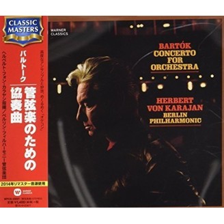 BARTOK - Herbert von Karajan - Concerto pour orchestre Sz. 116 (import Japon)