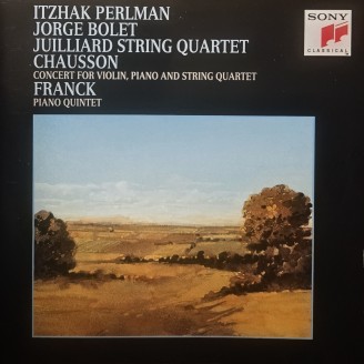 CHAUSSON - Bolet - Concert pour piano, violon et quatuor à cordes op.21 (import Japon)