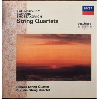TCHAIKOVSKY - Gabrieli Quartet - Quatuor à cordes n°1  (rubidium atomic clock CD cutting import Japon)