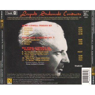 COWELL - Leopold Stokowski - Persian Set