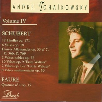 SCHUBERT - Tchaikowsky - Dix-sept danses allemandes (ländler) André Tchaikovsky Vol.4