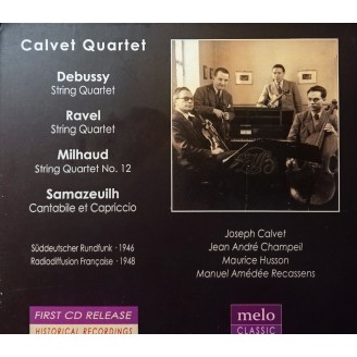 Quatuor Calvet - Radio Recordings 1946-1948