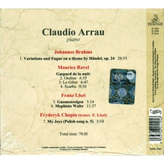 Claudio Arrau - Récital Lugano (Kursaal Teatro Apollo) 20.5.1963