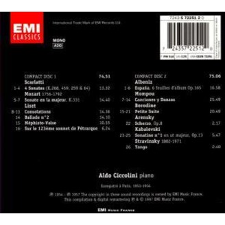 MOZART - Ciccolini - Sonate pour piano n°11 en la majeur K.331 (K6.300i)