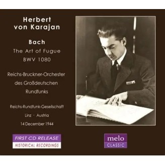BACH - Karajan - L'art de la fugue (Die Kunst der Fuge) BWV.1080
