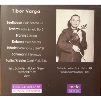 Tibor Varga - Violin Recitals 1949-1960