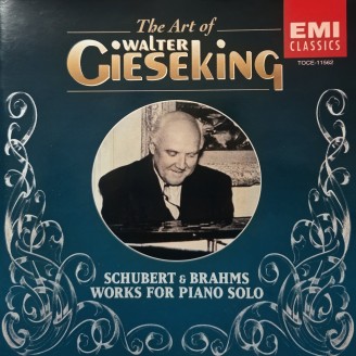 SCHUBERT - Gieseking - Trois Klavierstücke, pour piano D.946 (import Japon)