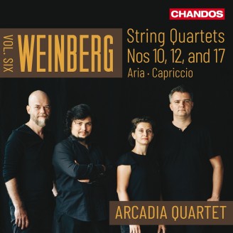 WEINBERG - Arcadia Quartet - Quatuors à cordes n° 10, 12 & 17
