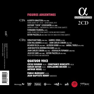 Quatuor Voce - Figures argentines
