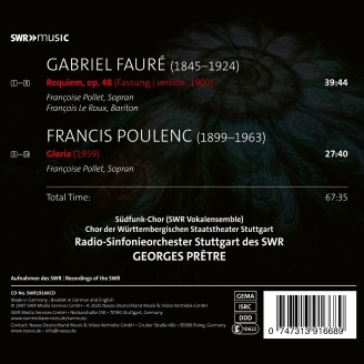 FAURE - Georges Prêtre - Requiem