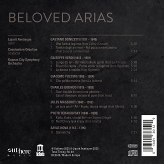 Liparit Avetisyan - Beloved Arias