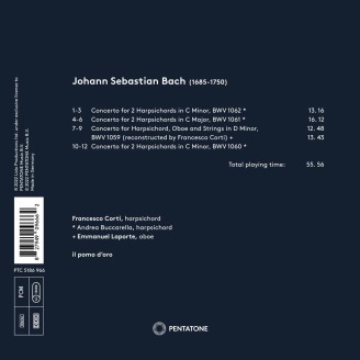 BACH - Francesco Corti - Concertos III