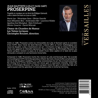 LULLY - Christophe Rousset - Proserpine