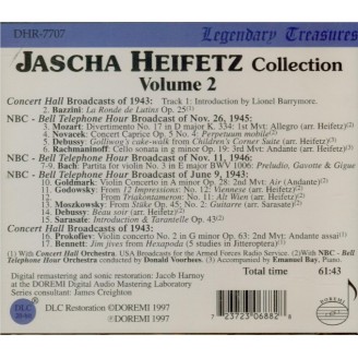 The Jascha Heifetz collection Vol.2