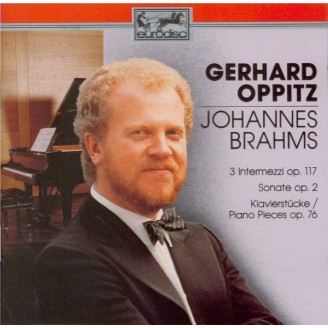 BRAHMS - Oppitz - Drei Intermezzi, pour piano op.117