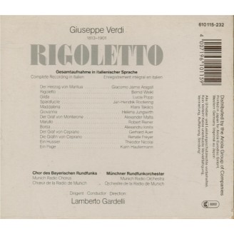 VERDI - Gardelli - Rigoletto, opéra en trois actes