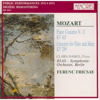 MOZART - Haskil - Concerto pour piano et orchestre n°13 en do majeur K.4