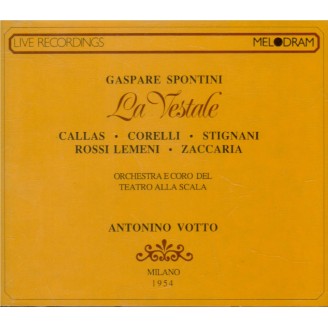 SPONTINI - Votto - La vestale (live Scala di Milano 7 - 12 - 54) live Scala di Milano 7 - 12 - 54