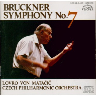 BRUCKNER - Matacic - Symphonie n°7 en mi majeur WAB 107 (import Japon)