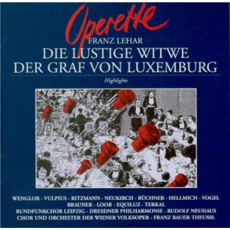 La veuve Joyeuse - Le Comte de Luxembourg