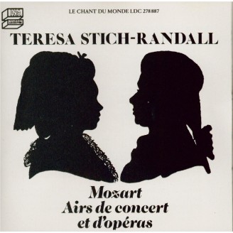 MOZART - Teresa Stich-Randall - Airs de concert et d'opéras