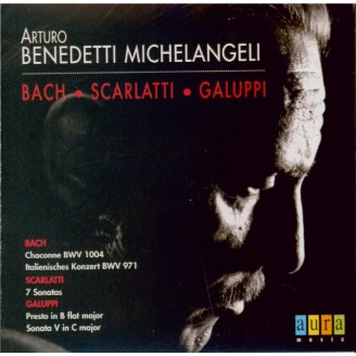 BUSONI - Michelangeli - Chaconne d'après la Partita n°2 de Bach BWV.1004