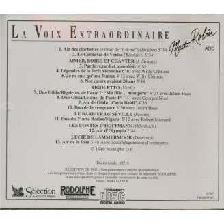 La Voix extraordinaire de ..