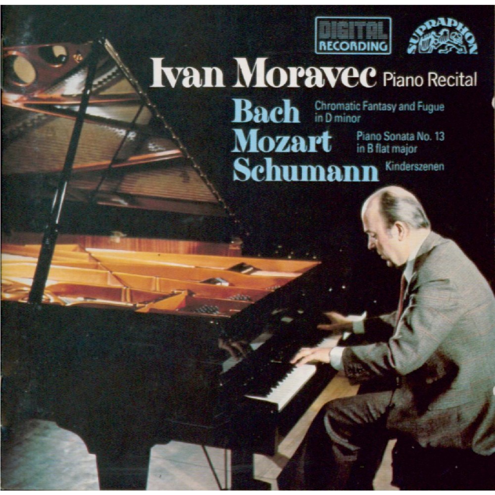 BACH - Moravec - Fantaisie chromatique et fugue, pour clavier en ré mine