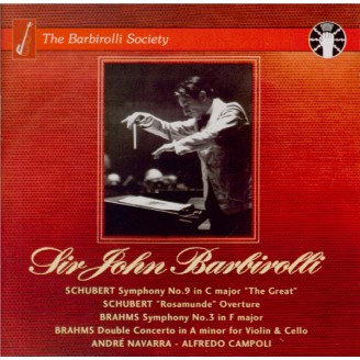 SCHUBERT - Barbirolli - Symphonie n°9 en do majeur D.944 'Grande'