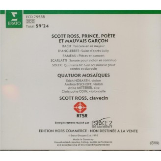 Scott Ross, prince, poète et mauvais garçon