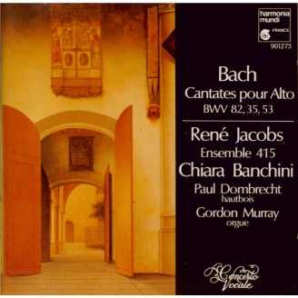 BACH - René Jacobs - Cantates pour alto