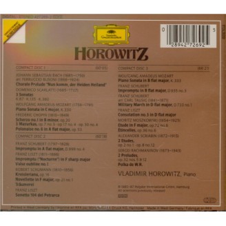 Horowitz (enregistrements 1985-87)