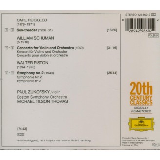 RUGGLES - Tilson Thomas - Sun-treader