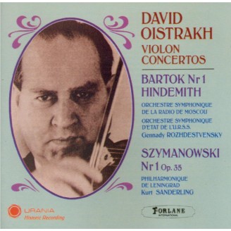 BARTOK - Oistrakh - Concerto pour violon n°1 Sz.36 BB.48a