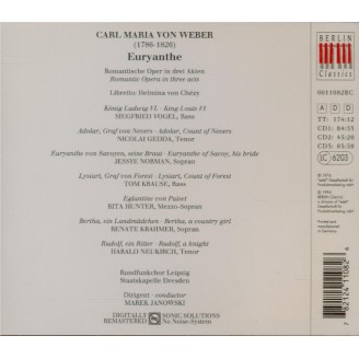 WEBER - Janowski - Euryanthe