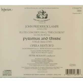 LAMPE - Holman - Pyramus and Thisbe
