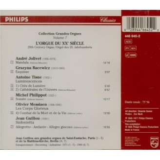 L'orgue du XXème siècle
