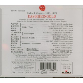 WAGNER - Janowski - Das Rheingold (L'or du Rhin) WWV.86a